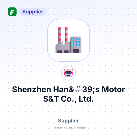 Shenzhen Han&＃39;s Motor S&T Co., Ltd. – summary card, no photo uploaded yet