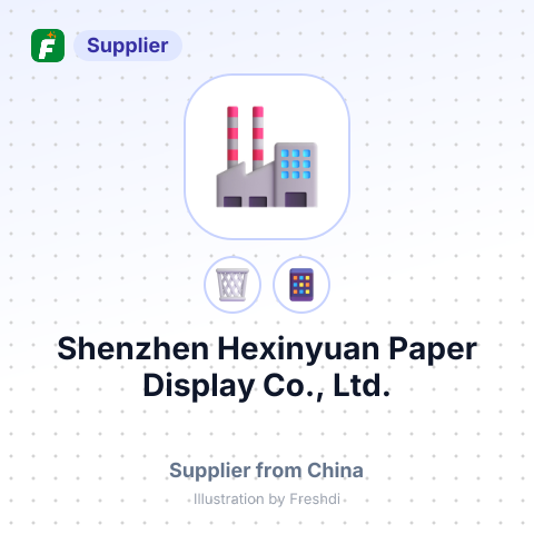 Shenzhen Hexinyuan Paper Display Co., Ltd. – summary card, no photo uploaded yet