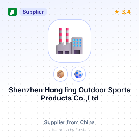 Shenzhen Hong ling Outdoor Sports Products Co.,Ltd – summary card, no photo uploaded yet