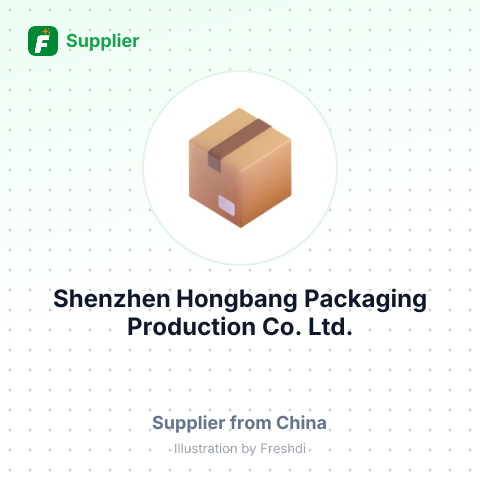 Shenzhen Hongbang Packaging Production Co., Ltd. – summary card, no photo uploaded yet