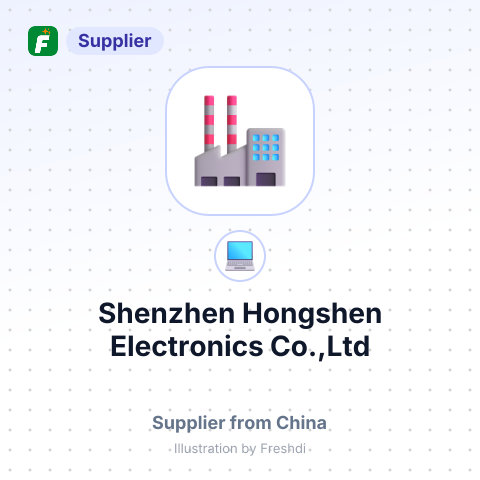 Shenzhen Hongshen Electronics Co.,Ltd – summary card, no photo uploaded yet
