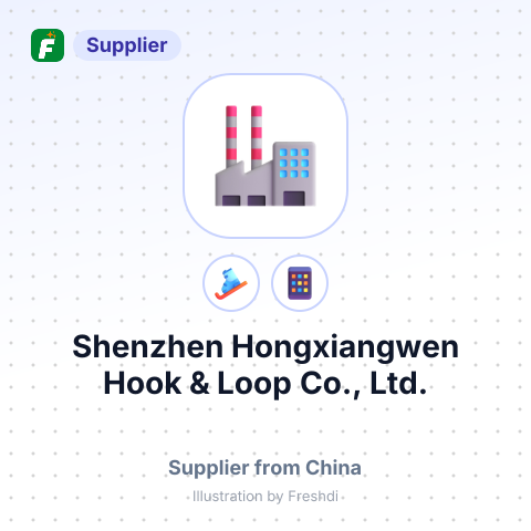 Shenzhen Hongxiangwen Hook & Loop Co., Ltd. – summary card, no photo uploaded yet