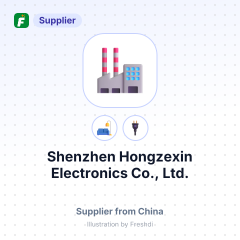 Shenzhen Hongzexin Electronics Co., Ltd. – summary card, no photo uploaded yet