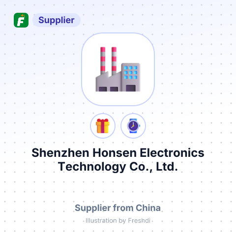 Shenzhen Honsen Electronics Technology Co., Ltd. – summary card, no photo uploaded yet
