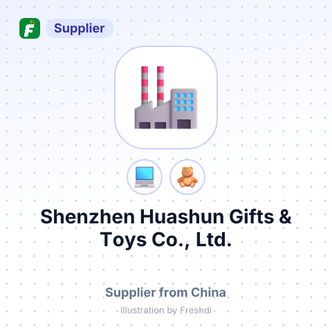 Shenzhen Huashun Gifts & Toys Co., Ltd. – summary card, no photo uploaded yet
