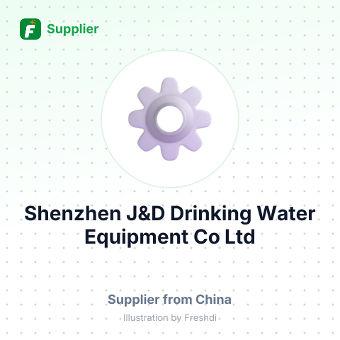 Shenzhen J&D Drinking Water Equipment Co Ltd – summary card, no photo uploaded yet