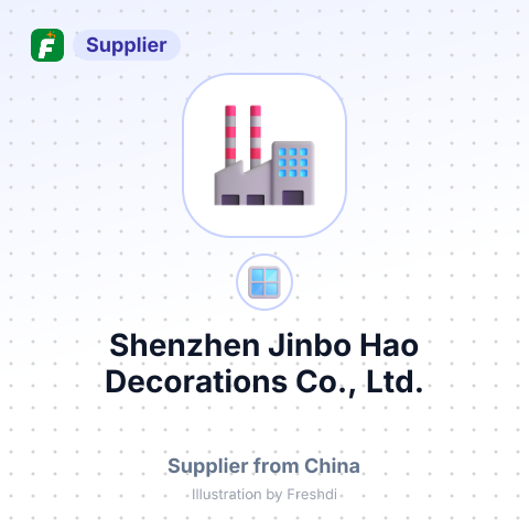 Shenzhen Jinbo Hao Decorations Co., Ltd. – summary card, no photo uploaded yet