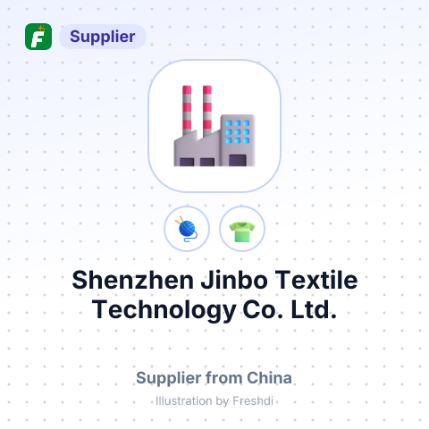Shenzhen Jinbo Textile Technology Co., Ltd. – summary card, no photo uploaded yet