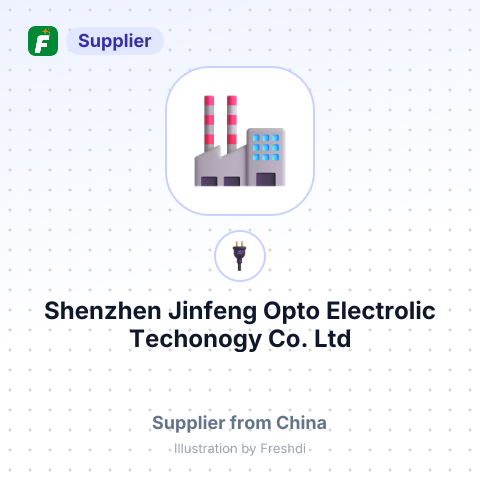 Shenzhen Jinfeng Opto Electrolic Techonogy Co.,Ltd – summary card, no photo uploaded yet