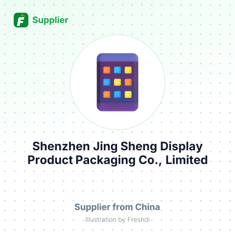 Shenzhen Jing Sheng Display Product Packaging Co., Limited – summary card, no photo uploaded yet