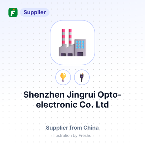 Shenzhen Jingrui Opto-electronic Co.,Ltd – summary card, no photo uploaded yet