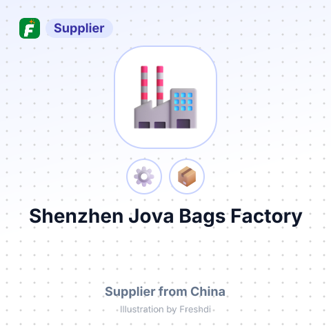 Shenzhen Jova Bags Factory – summary card, no photo uploaded yet