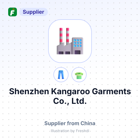 Shenzhen Kangaroo Garments Co., Ltd. – summary card, no photo uploaded yet
