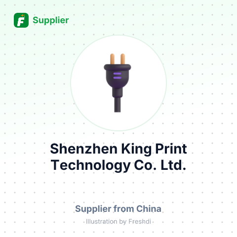 Shenzhen King Print Technology Co., Ltd. – summary card, no photo uploaded yet