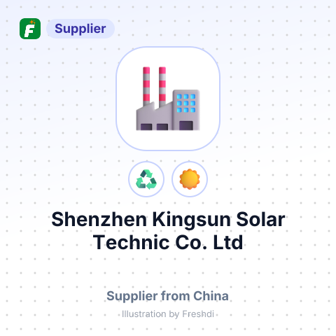 Shenzhen Kingsun Solar Technic Co.,Ltd – summary card, no photo uploaded yet