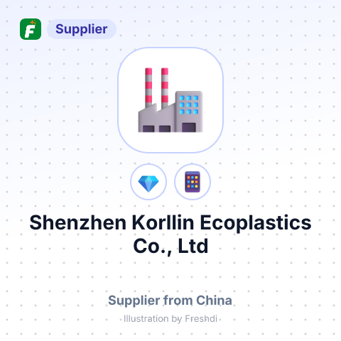 Shenzhen Korllin Ecoplastics Co., Ltd – summary card, no photo uploaded yet