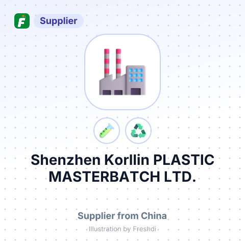 Shenzhen Korllin PLASTIC MASTERBATCH LTD. – summary card, no photo uploaded yet