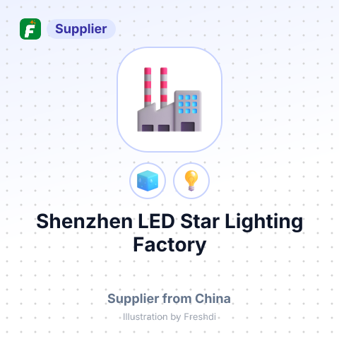 Shenzhen LED Star Lighting Factory – summary card, no photo uploaded yet