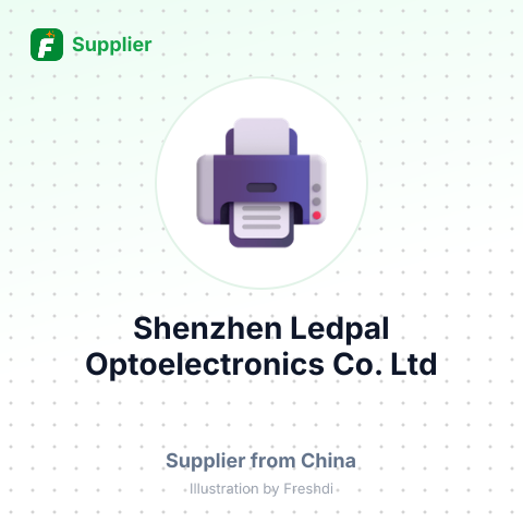 Shenzhen Ledpal Optoelectronics Co.,Ltd – summary card, no photo uploaded yet