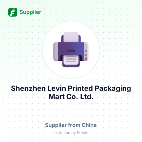 Shenzhen Levin Printed Packaging Mart Co., Ltd. – summary card, no photo uploaded yet