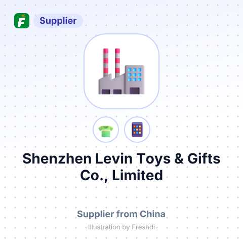 Shenzhen Levin Toys & Gifts Co., Limited – summary card, no photo uploaded yet