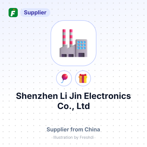 Shenzhen Li Jin Electronics Co., Ltd – summary card, no photo uploaded yet