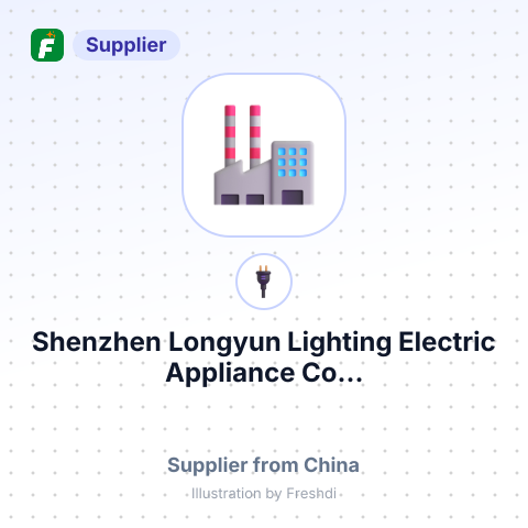 Shenzhen Longyun Lighting Electric Appliance Co... – summary card, no photo uploaded yet
