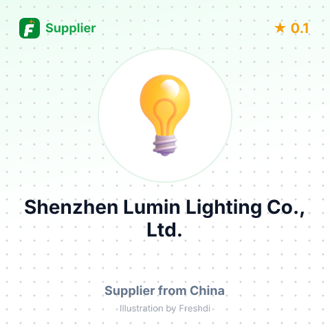 Shenzhen Lumin Lighting Co., Ltd.  – summary card, no photo uploaded yet
