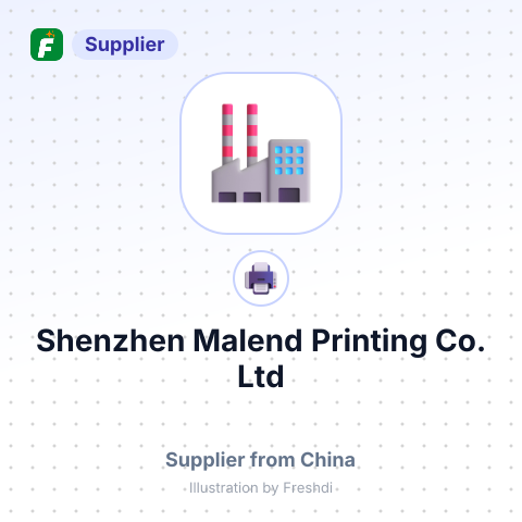 Shenzhen Malend Printing Co., Ltd – summary card, no photo uploaded yet