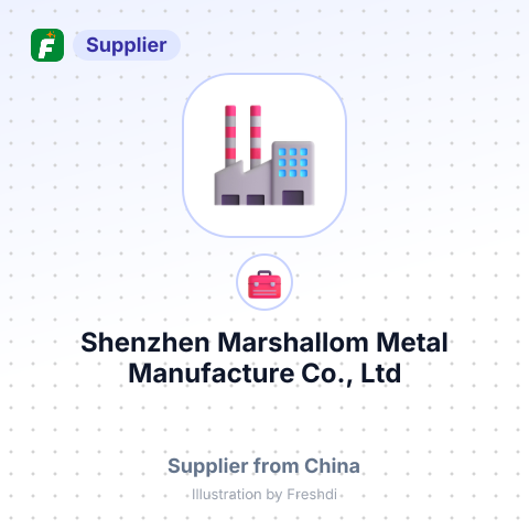 Shenzhen Marshallom Metal Manufacture Co., Ltd – summary card, no photo uploaded yet