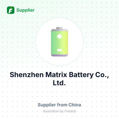 Shenzhen Matrix Battery Co., Ltd. – summary card, no photo uploaded yet