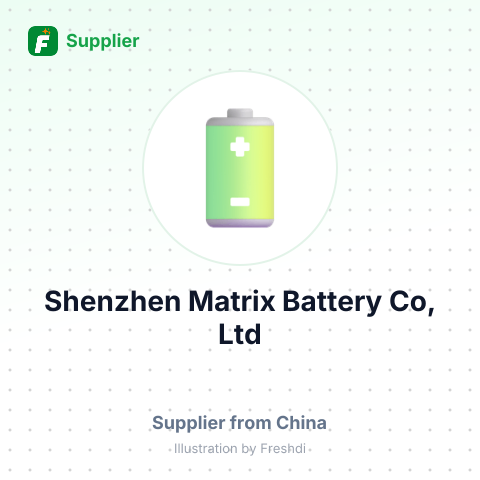 Shenzhen Matrix Battery Co, Ltd – summary card, no photo uploaded yet