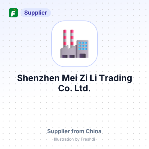 Shenzhen Mei Zi Li Trading Co., Ltd. – summary card, no photo uploaded yet