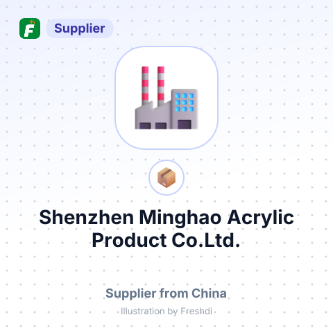Shenzhen Minghao Acrylic Product Co.Ltd. – summary card, no photo uploaded yet