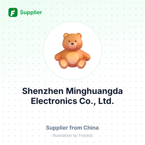 Shenzhen Minghuangda Electronics Co., Ltd. – summary card, no photo uploaded yet