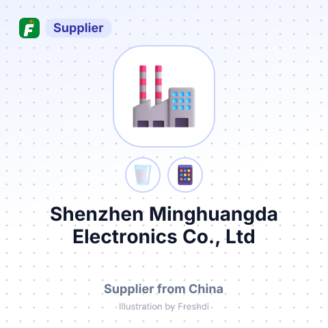 Shenzhen Minghuangda Electronics Co., Ltd – summary card, no photo uploaded yet