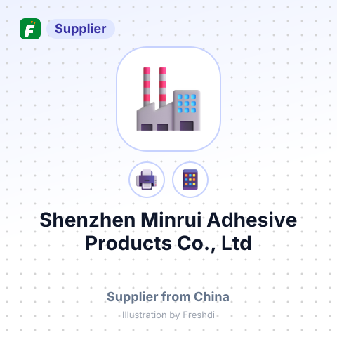 Shenzhen Minrui Adhesive Products Co., Ltd – summary card, no photo uploaded yet
