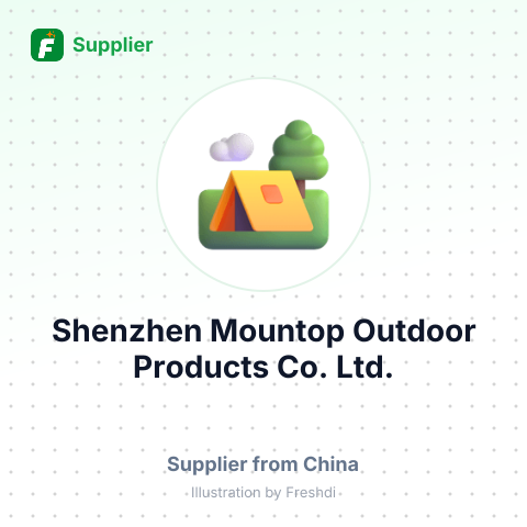 Shenzhen Mountop Outdoor Products Co., Ltd. – summary card, no photo uploaded yet