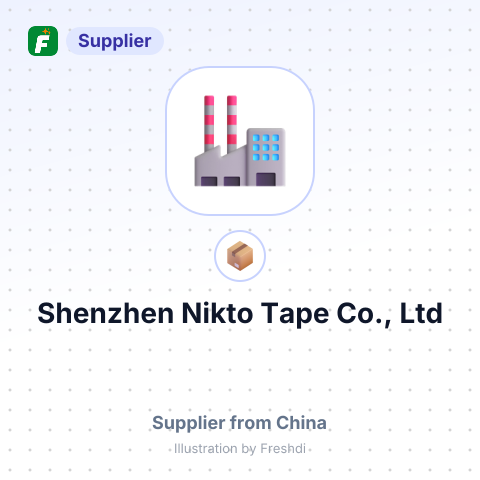 Shenzhen Nikto Tape Co., Ltd – summary card, no photo uploaded yet