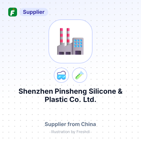 Shenzhen Pinsheng Silicone & Plastic Co., Ltd. – summary card, no photo uploaded yet