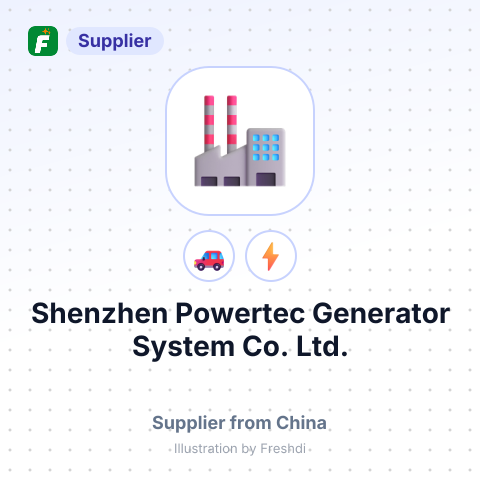 Shenzhen Powertec Generator System Co., Ltd. – summary card, no photo uploaded yet
