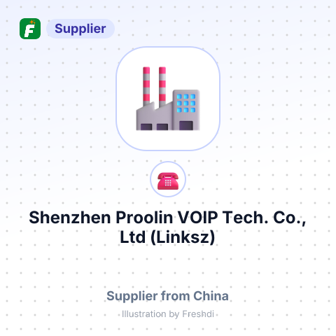 Shenzhen Proolin VOIP Tech. Co., Ltd (Linksz) – summary card, no photo uploaded yet