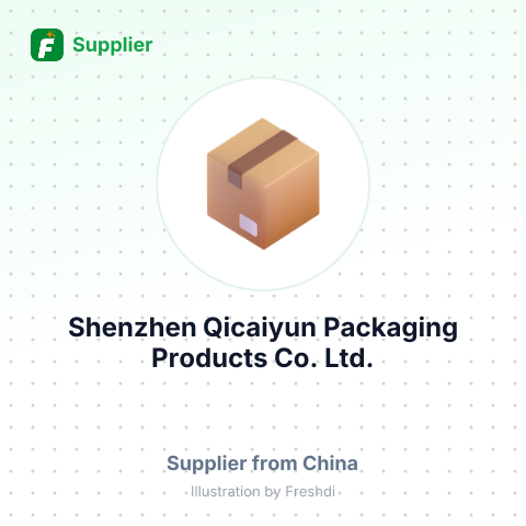 Shenzhen Qicaiyun Packaging Products Co., Ltd. – summary card, no photo uploaded yet