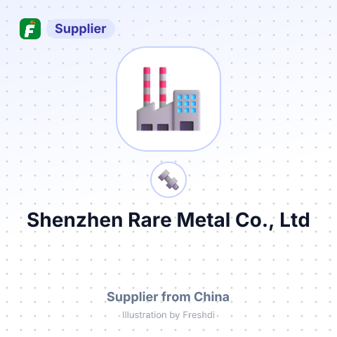 Shenzhen Rare Metal Co., Ltd – summary card, no photo uploaded yet