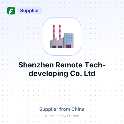 Shenzhen Remote Tech-developing Co., Ltd – summary card, no photo uploaded yet