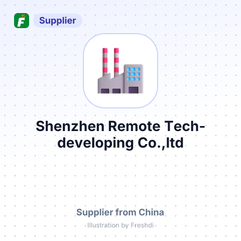 Shenzhen Remote Tech-developing Co.,ltd – summary card, no photo uploaded yet