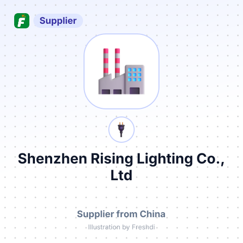 Shenzhen Rising Lighting Co., Ltd – summary card, no photo uploaded yet