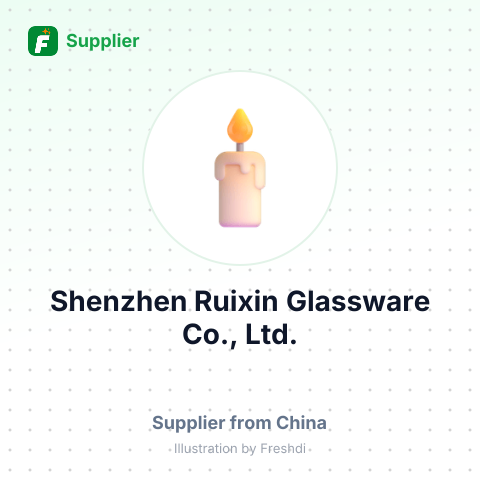 Shenzhen Ruixin Glassware Co., Ltd. – summary card, no photo uploaded yet