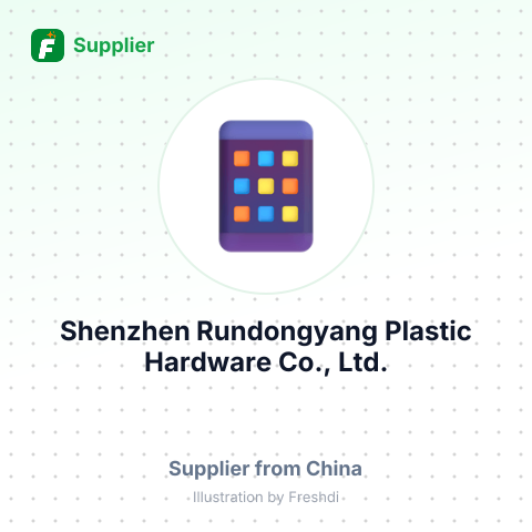 Shenzhen Rundongyang Plastic Hardware Co., Ltd. – summary card, no photo uploaded yet