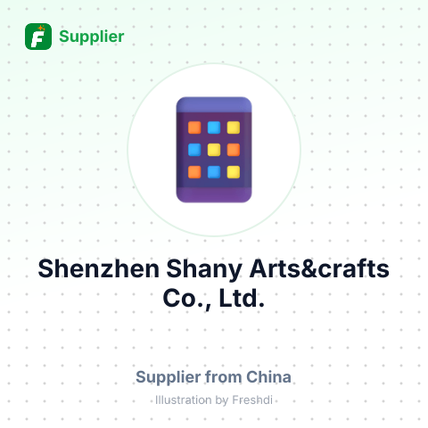 Shenzhen Shany Arts&crafts Co., Ltd. – summary card, no photo uploaded yet